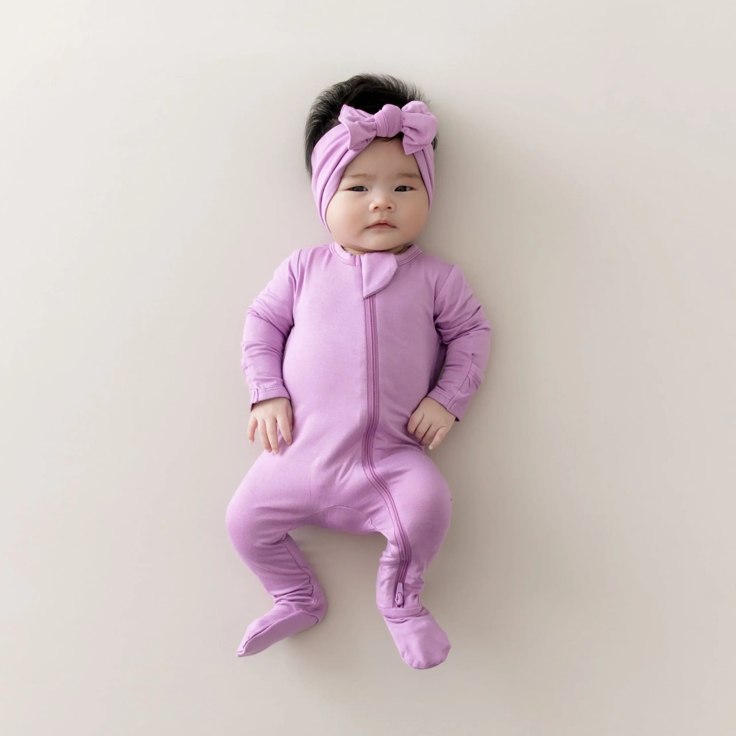 Zippered Footie in Poi