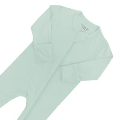 Zippered Footie in Sage