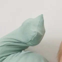 Zippered Footie in Sage