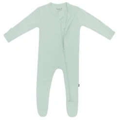 Zippered Footie in Sage