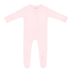 Zippered Footie in Sakura