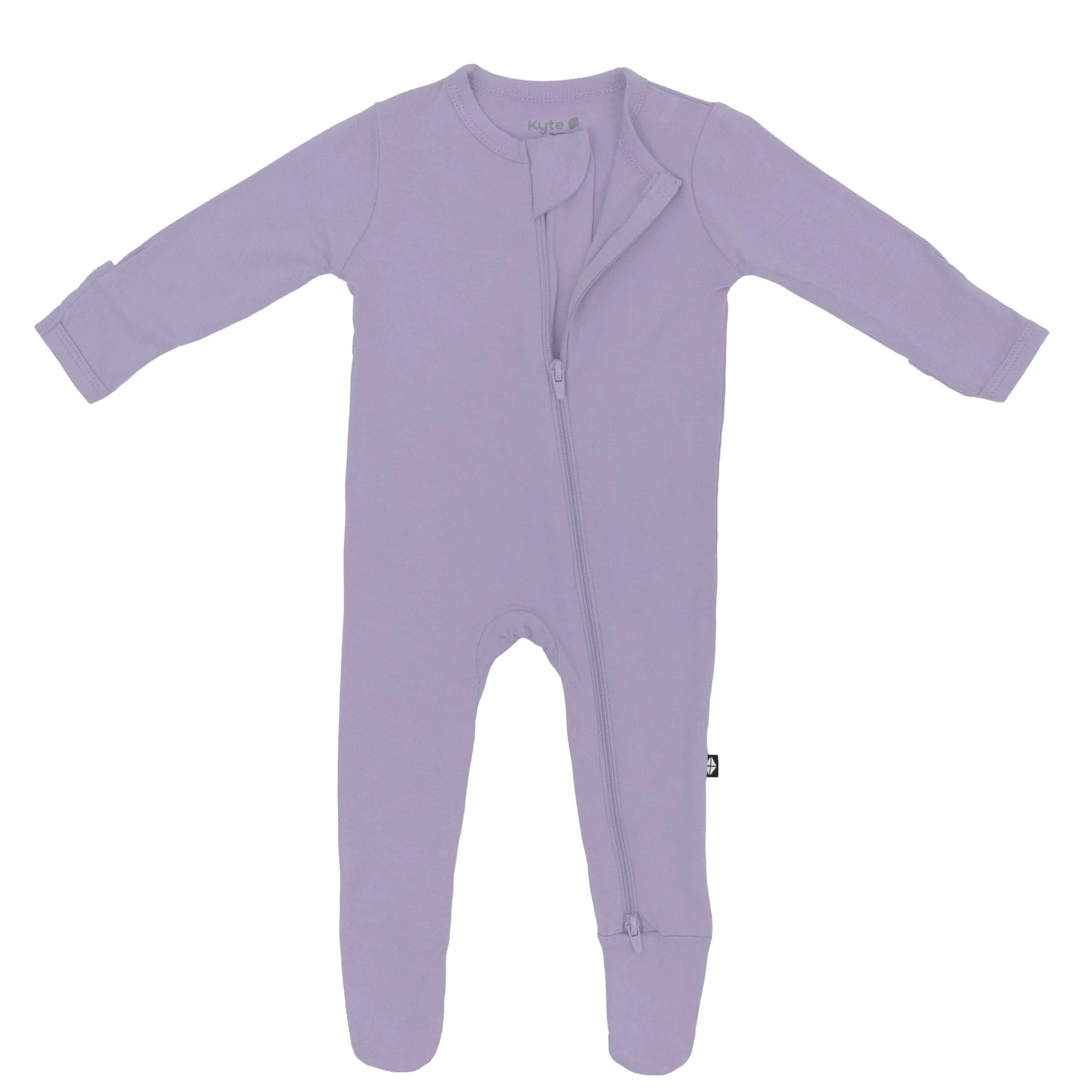 Zippered Footie in Taro