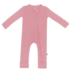 Zippered Romper in Apple Blossom
