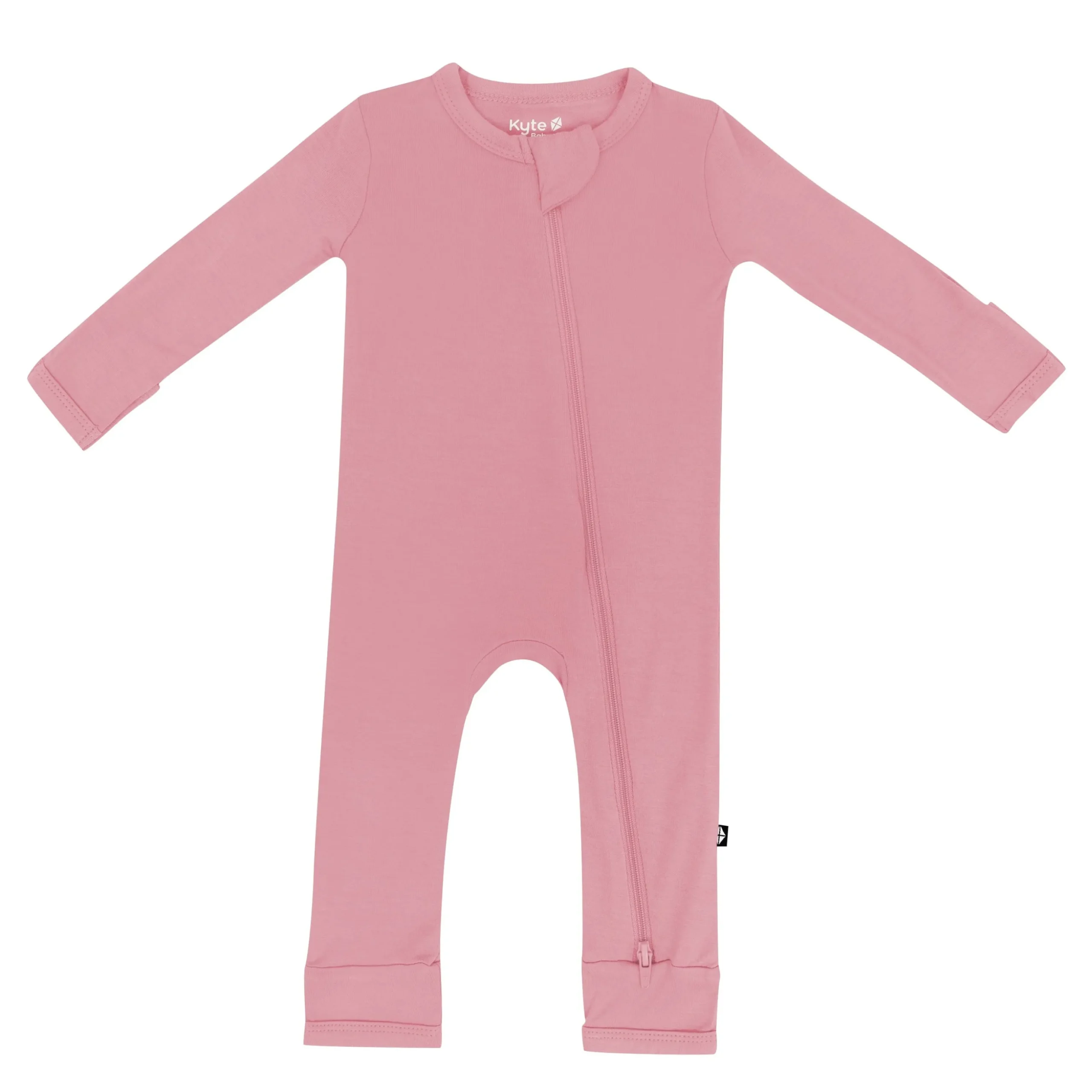 Zippered Romper in Apple Blossom