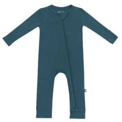 Zippered Romper in Atlantic