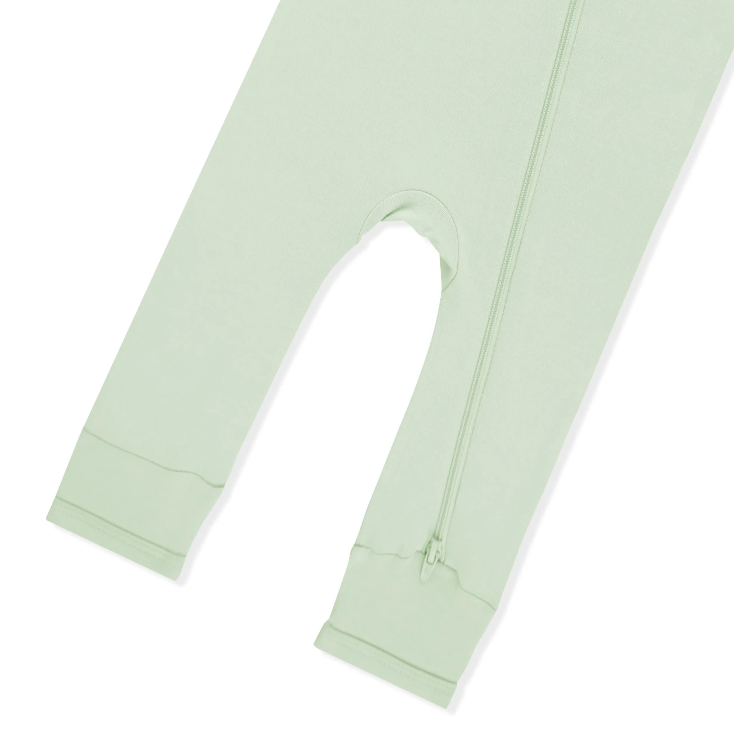 Zippered Romper in Basil