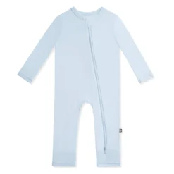 Zippered Romper in Breeze