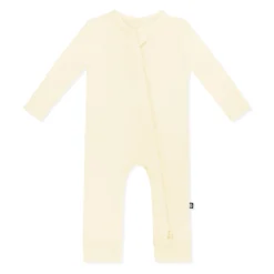 Zippered Romper in Chamomile
