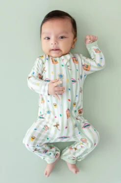 Zippered Romper in Honeydukes