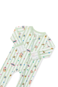 Zippered Romper in Honeydukes