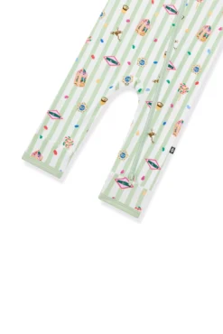 Zippered Romper in Honeydukes