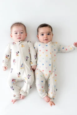 Zippered Romper in Mickey Mouse and Friends