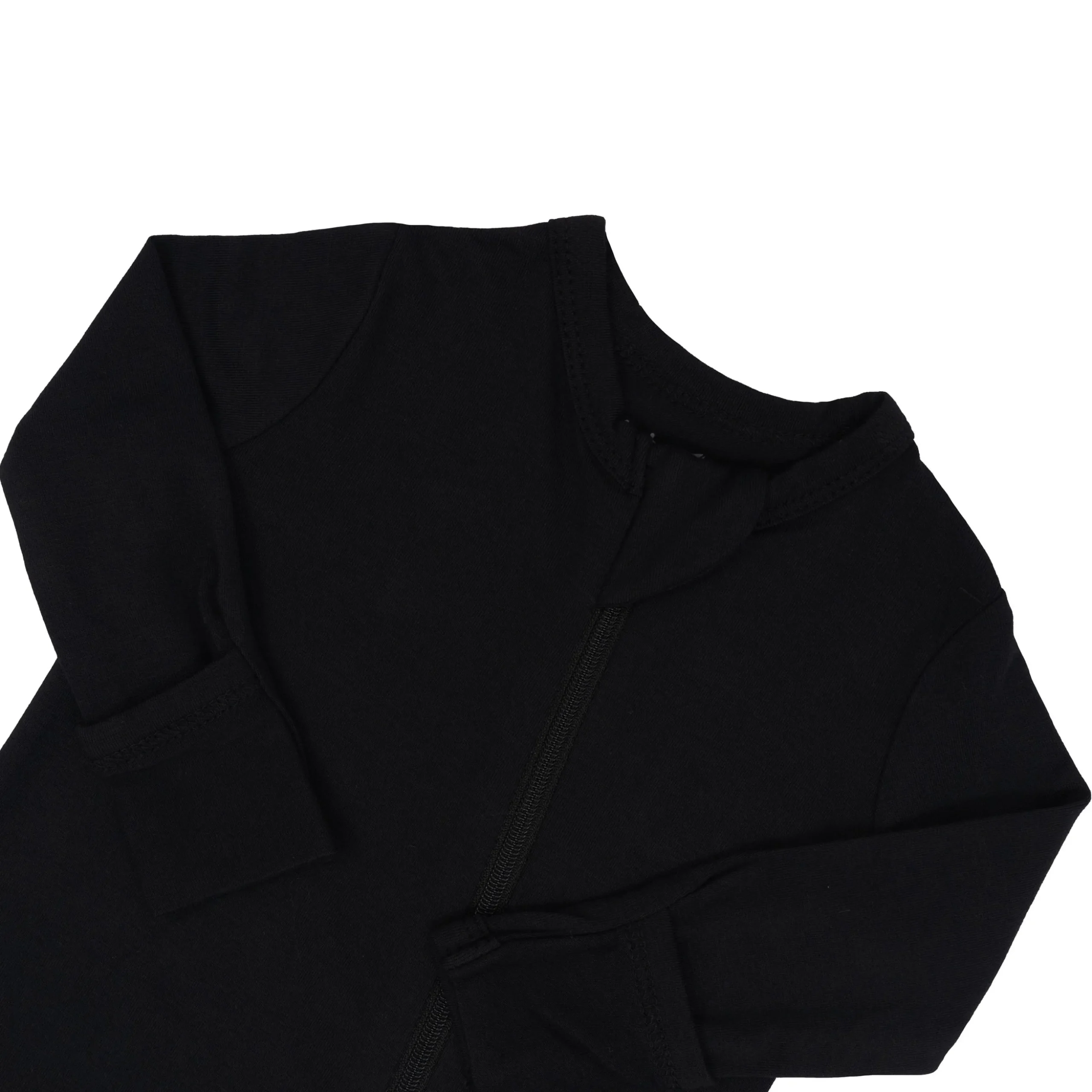 Zippered Romper in Midnight