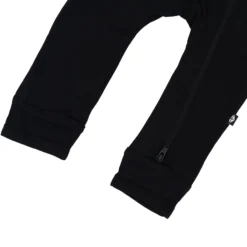 Zippered Romper in Midnight