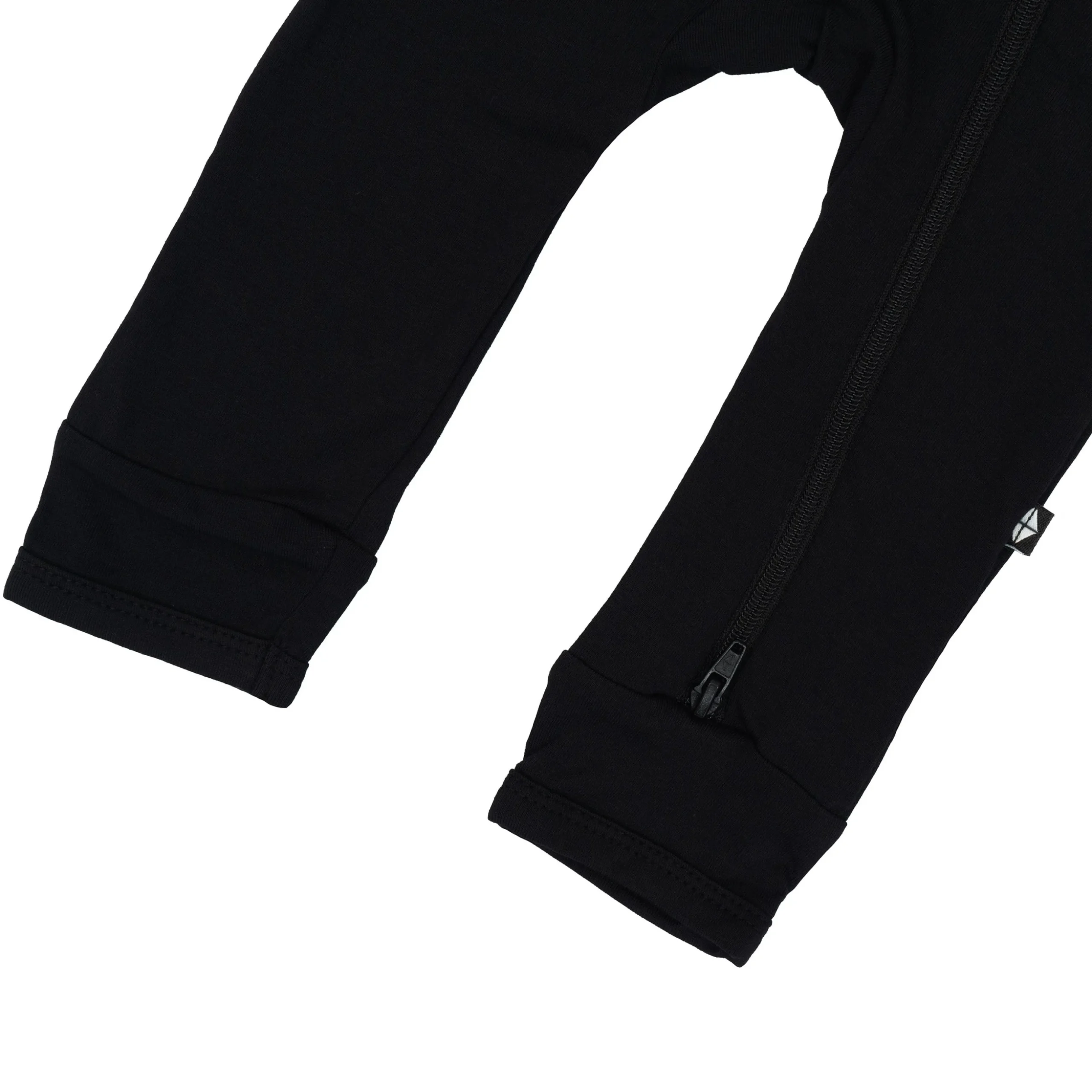 Zippered Romper in Midnight