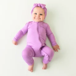 Zippered Romper in Poi