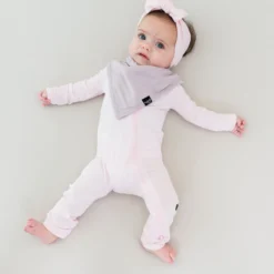 Zippered Romper in Sakura