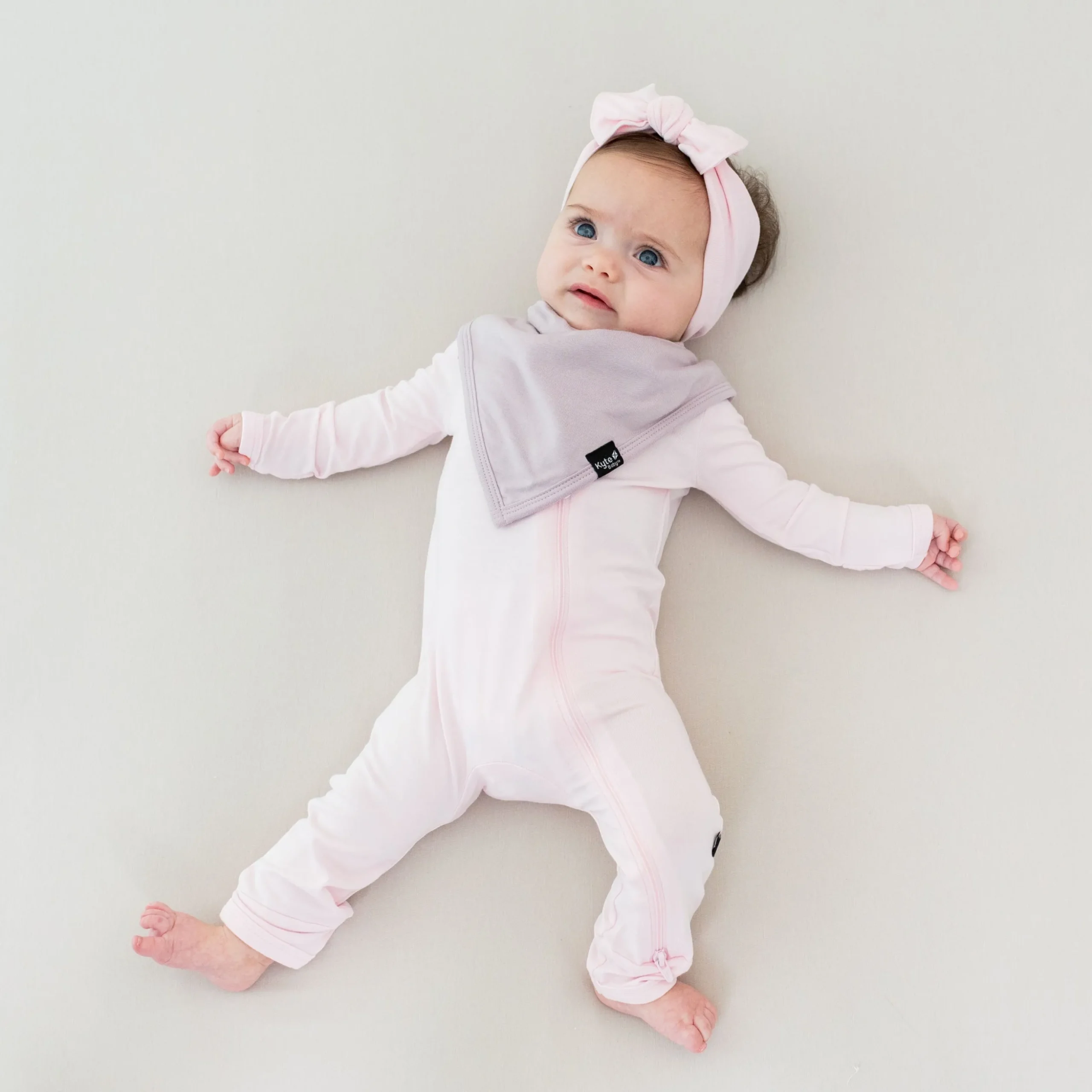 Zippered Romper in Sakura