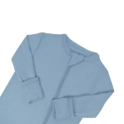 Zippered Romper in Slate