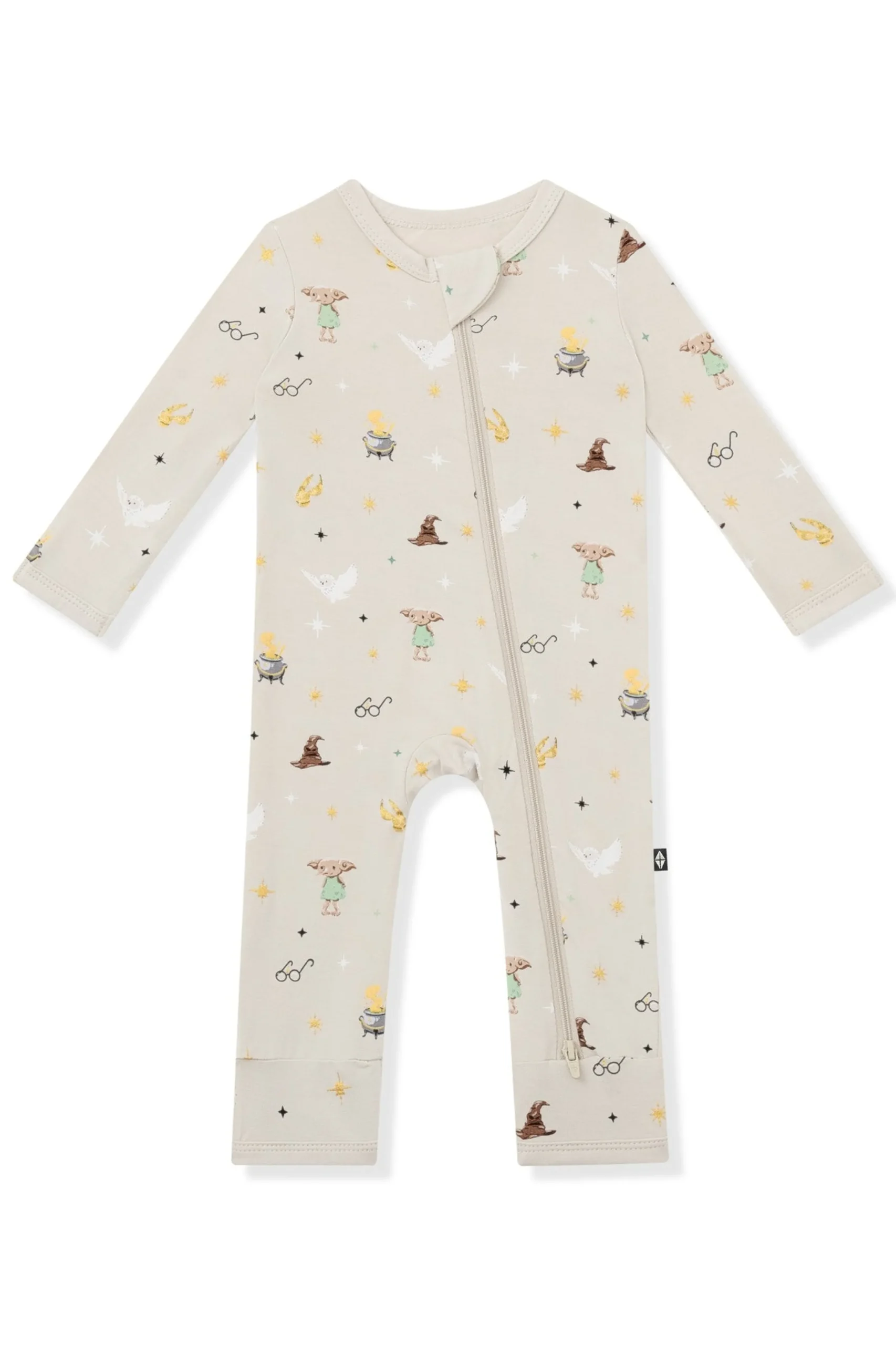 Zippered Romper in Starry Icon