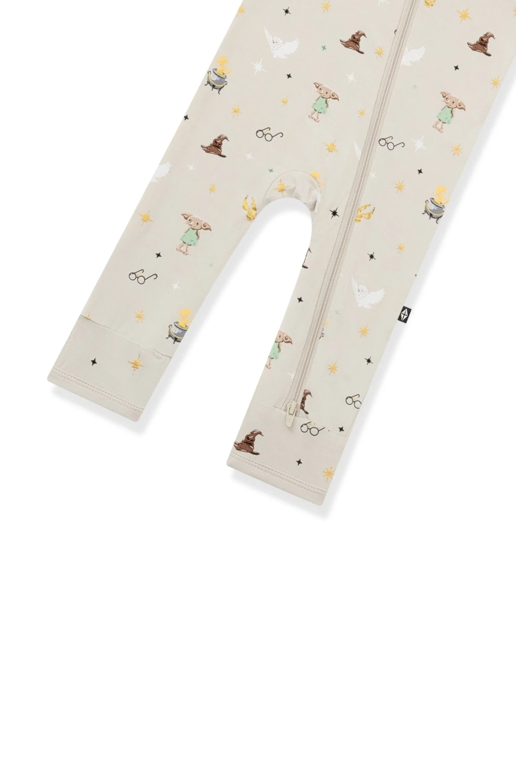 Zippered Romper in Starry Icon