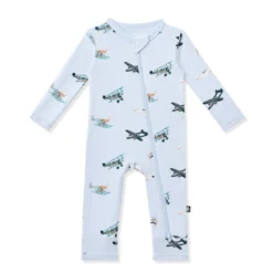 Zippered Romper in Take Off