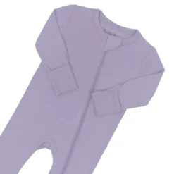 Zippered Romper in Taro