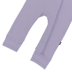 Zippered Romper in Taro