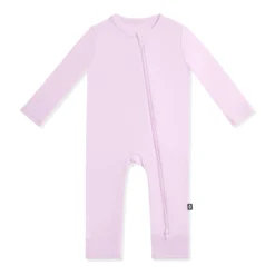 Zippered Romper in Thistle