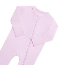 Zippered Romper in Thistle