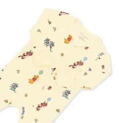 Zippered Romper in Winnie the Pooh Celebration