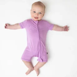 Zippered Shortall Romper in Poi