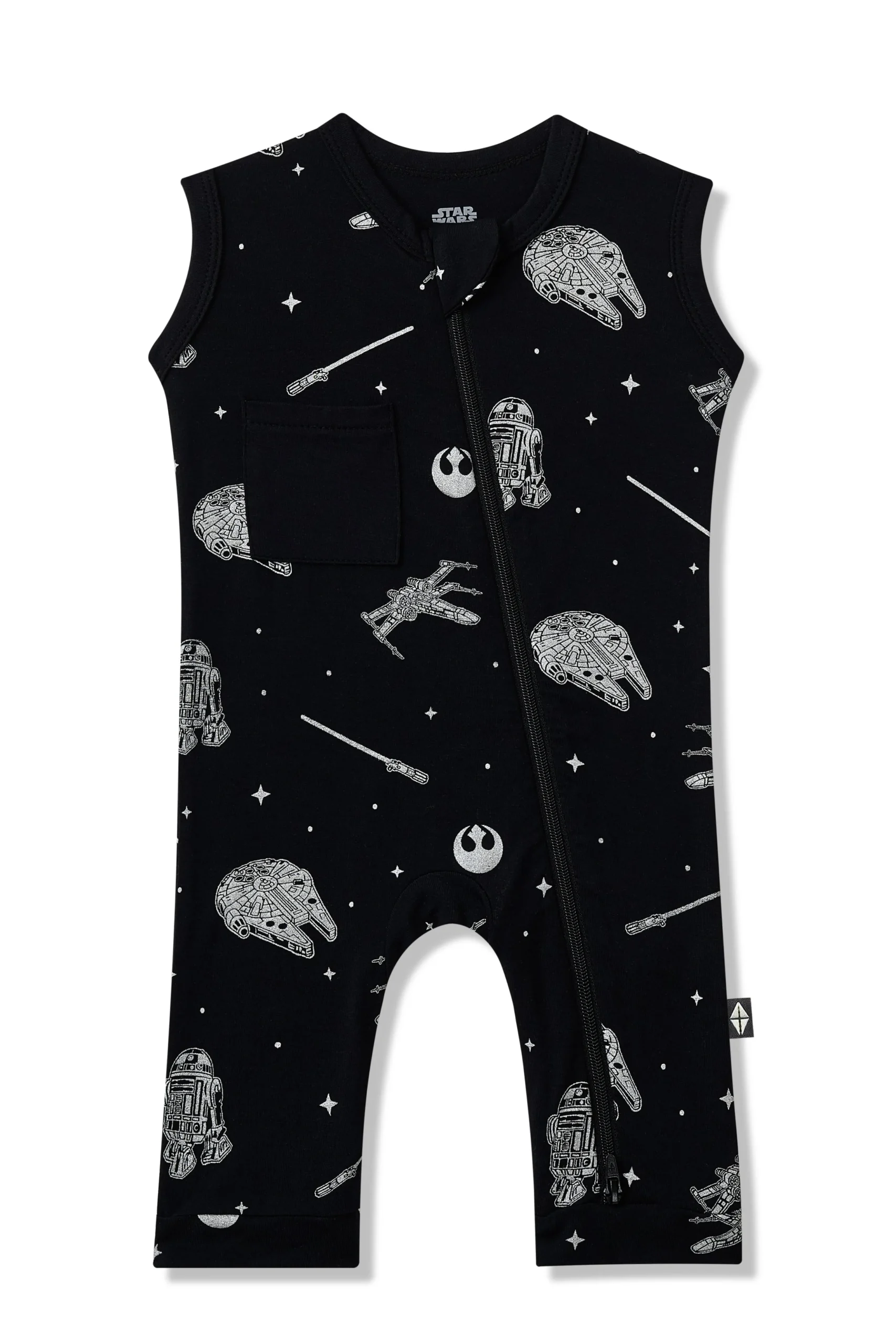 Zippered Sleeveless Romper in STAR WARS™