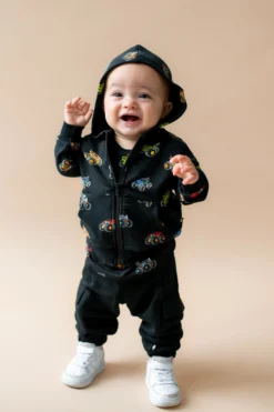 Zip-Up Hoodie in Monster Truck